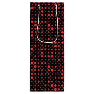 Polka Dot 01A.Red Black BG