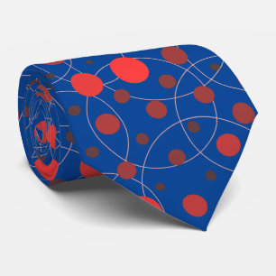 Polka Dot 01A.Red Blue BG Slips