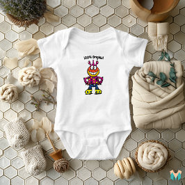 Polka Dot Alien Småbarn Roligt T Shirt