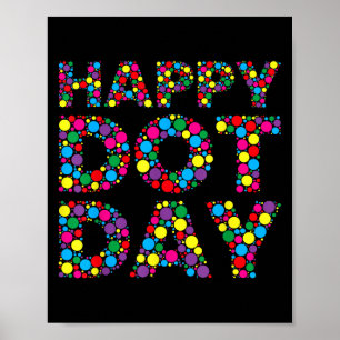 Polka Dot Art Studenter Kids Gi (Lycklig Dot Day) Poster