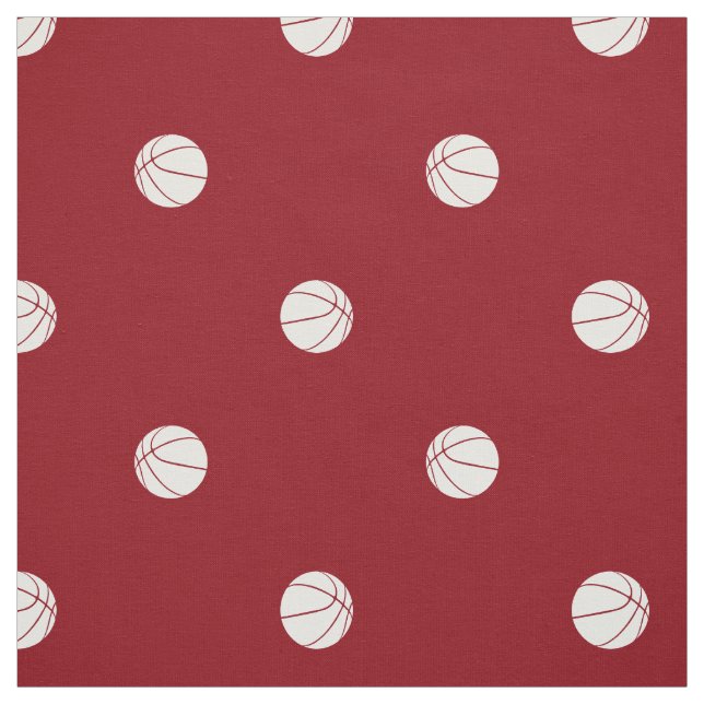 polka dot basketballs ANY background drop pattern Tyg (Provkarta)