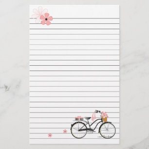 Polka Dot Bicycle Brevpapper