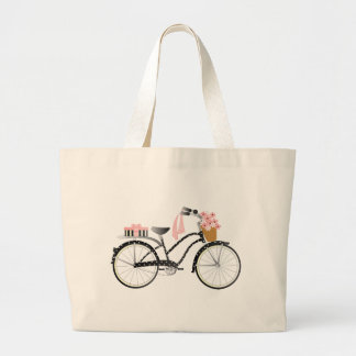 Polka Dot Bike Jumbo Tygkasse