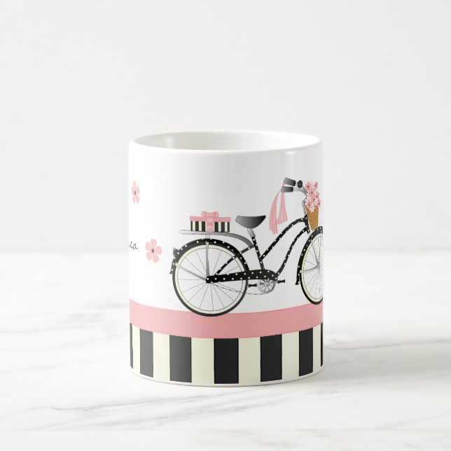 Polka Dot Bike Kaffemugg (Center)