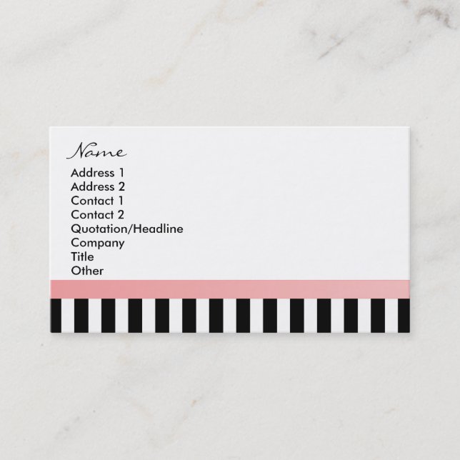 Polka Dot Bike med gåva 2 Visitkort (Framsida)