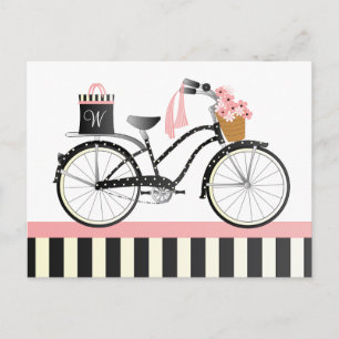 Polka Dot Bike Vykort