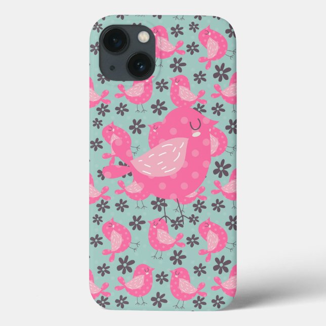 Polka Dot Birds and Flowers (Baksida)