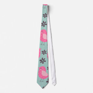Polka Dot Birds and Flowers Slips