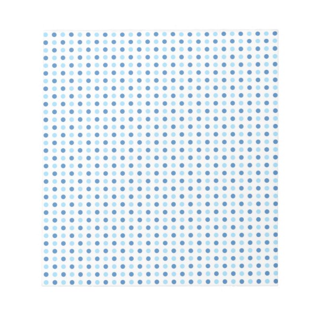 Polka Dot Blues Anteckningsblock (Framsida)