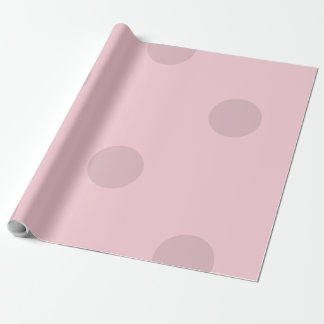 Polka Dot Blush Rosa Presentpapper