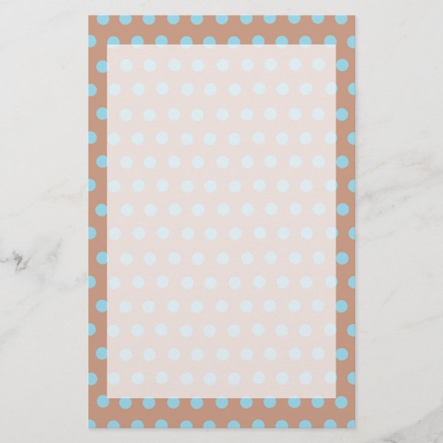 Polka Dot Brevpapper (Framsida)