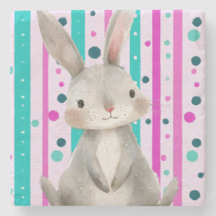Polka Dot Bunny Delight Stenunderlägg