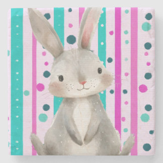 Polka Dot Bunny Delight Stenunderlägg
