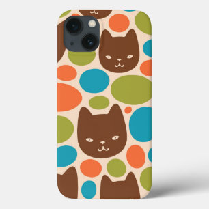 Polka Dot Cats Mönster