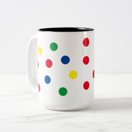 Polka Dot Coffee Mugg