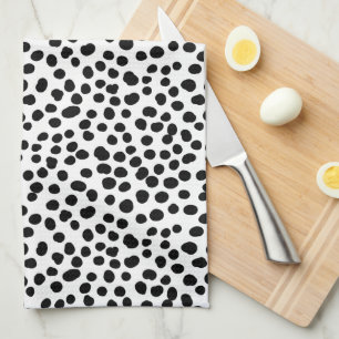 Polka dot dalmatian 101 kökshandduk
