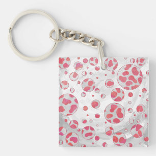 Polka Dot Dalmatian Rosa and White