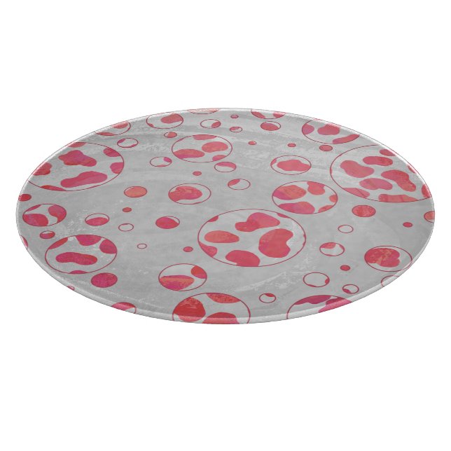 Polka Dot Dalmatian Rosa and White (Hörn)