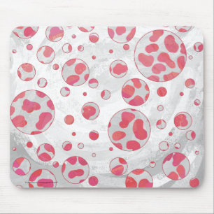 Polka Dot Dalmatian Rosa and White Musmatta
