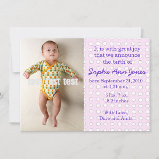 Polka Dot Flicka meddelande