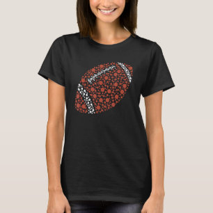 Polka Dot Football Player Internationell Dot Day 1 T Shirt
