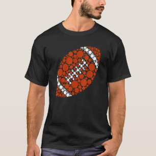 Polka Dot Football Player Internationell Dot Day T Shirt