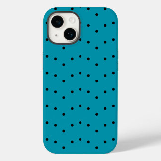 Polka Dot Grönt Blue Mönster
