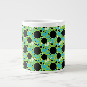 Polka Dot Jumbo Mugg