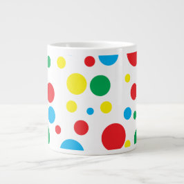 Polka Dot Jumbo Mugg