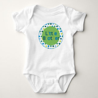 Polka Dot Little Brother Shirt eller Bodydräkt T Shirt