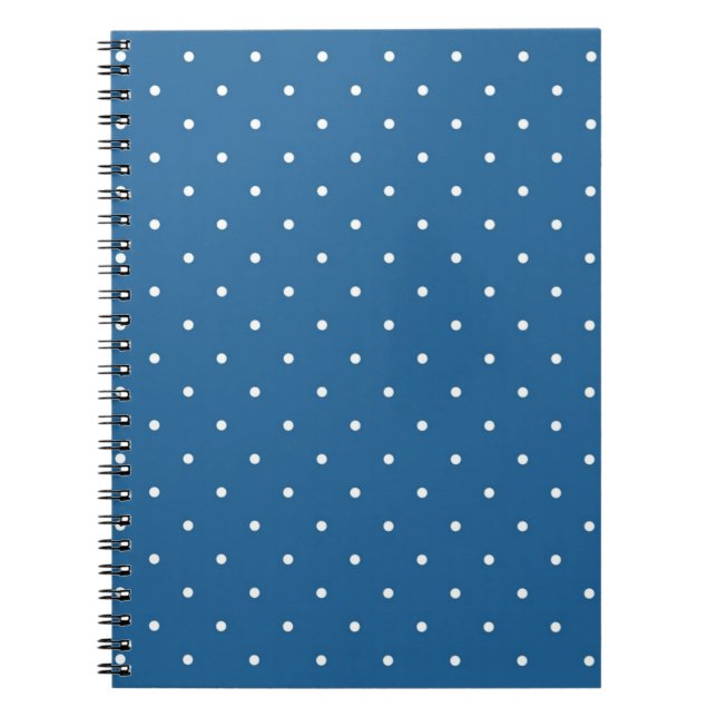 Polka dot mönster anteckningsbok (Framsidan)