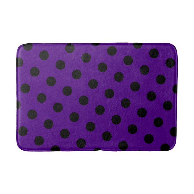 Polka dot mönster badrumsmatta (Framsidan)