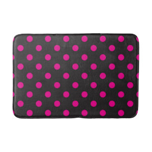 Polka dot mönster badrumsmatta