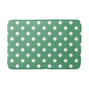 Polka dot mönster badrumsmatta