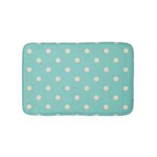 Polka dot mönster badrumsmatta