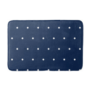 Polka dot mönster badrumsmatta