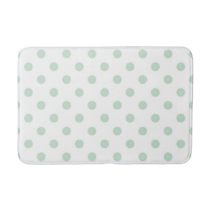 Polka dot mönster badrumsmatta