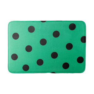 Polka dot mönster badrumsmatta