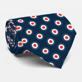 Polka Dot Mönster - Blue Red White Slips