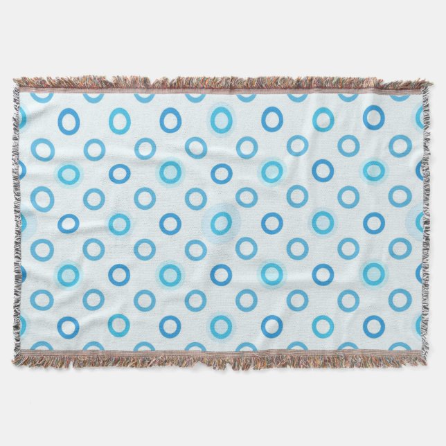 Polka dot mönster filt (Framsidan)