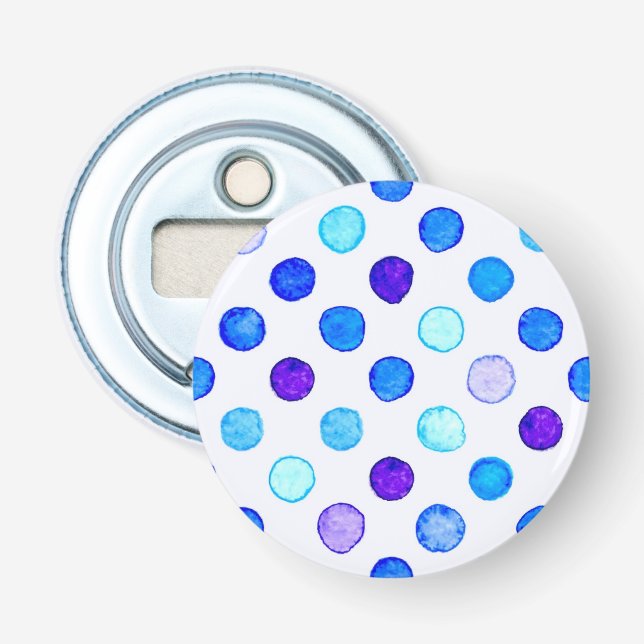 Polka dot mönster flasköppnare (Framsidan)