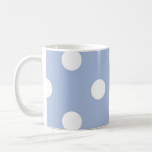 Polka dot mönster kaffemugg