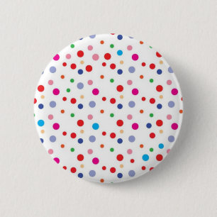 Polka dot mönster knapp
