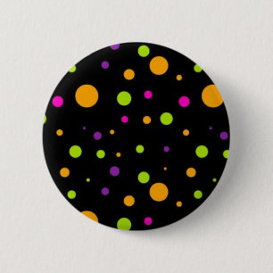 Polka dot mönster knapp