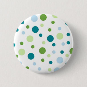 Polka dot mönster knapp