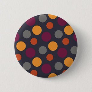 Polka dot mönster knapp