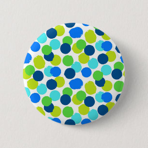 Polka dot mönster knapp