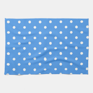 Polka dot mönster kökshandduk