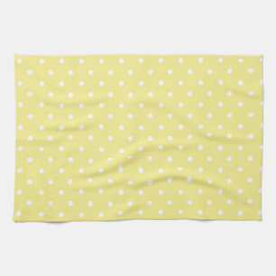 Polka dot mönster kökshandduk