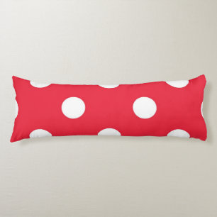 Polka dot mönster kroppskudde